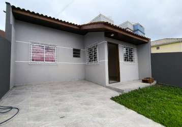 Casa com 3 quartos à venda na rua rio são francisco, 180, roça grande, colombo, 52 m2 por r$ 289.900