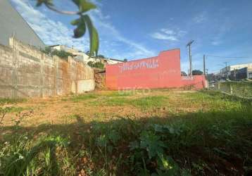 Terreno à venda no jardim pinheiros em valinhos/sp