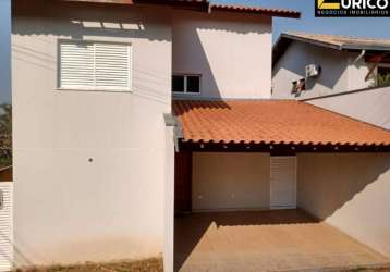 Casa à venda no condomínio residencial colina dos coqueiros em valinhos/sp