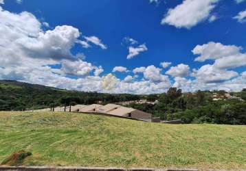 Terreno em condomínio à venda no observatório em vinhedo/sp