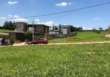 Terreno em condomínio à venda no condomínio terras de santa teresa em itupeva/sp