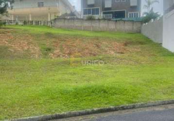 Terreno à venda no condomínio portal do lago em valinhos/sp