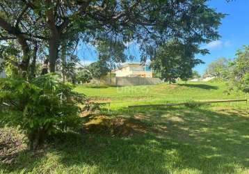 Terreno à venda no condomínio terras de santa teresa em itupeva/sp