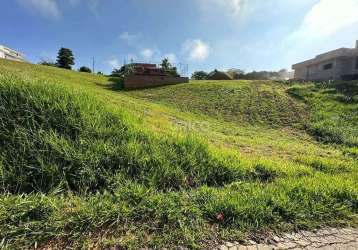 Terreno à venda no condomínio terras de santa teresa em itupeva/sp