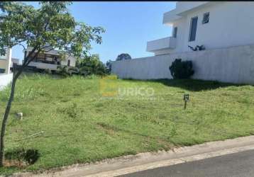 Terreno à venda no condomínio reserva do itamaracá em valinhos/sp