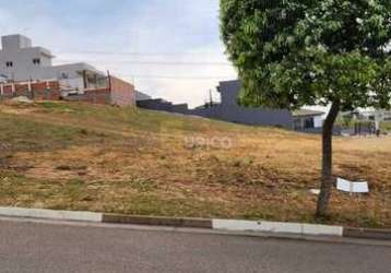 Terreno em condomínio à venda no condomínio residencial phytus em itupeva/sp