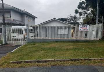 Residencia e barracão - sta felicidade/são joão - 100 m2+100 m2 - casa 2 qtos e demais dependencias