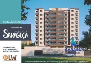 Apartamento com 3 quartos à venda no sumaré, caraguatatuba , 94 m2 por r$ 530.000