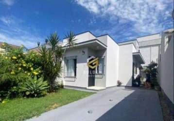 Casa com 2 dormitórios à venda, 62 m² por r$ 450.000 - mata atlântica - tijucas/sc