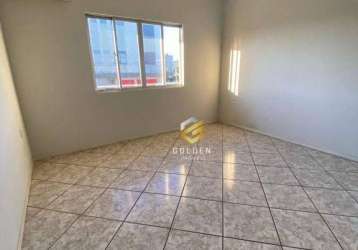 Apartamento com 1 dormitório para alugar, 40 m² por r$ 2.070/ano - centro - tijucas/sc