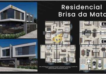 Sobrado com 2 dormitórios à venda, 115 m² por r$ 628.000,00 - zé amândio - bombinhas/sc