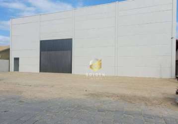 Galpão para alugar, 750 m² por r$ 15.000/mês - centro - tijucas/sc