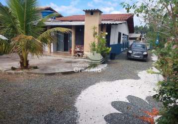 Casa à venda, santa lidia, penha - sc com 3 dormitórios