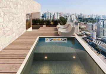 Cobertura com 4 dormitórios à venda, 335 m² por r$ 9.780.000,00 - itaim bibi - são paulo/sp