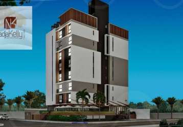 Flat de 26m² a 350m. do mar a venda por r$ 189.000 - intermares - cabedelo/pb