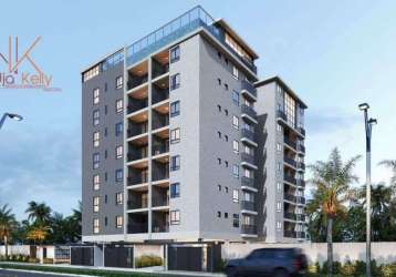 Apartamento de 50m² com 2 quartos, a 3mnts. do mar a venda por r$ 314.942 - loteamento bela vista - cabedelo/pb