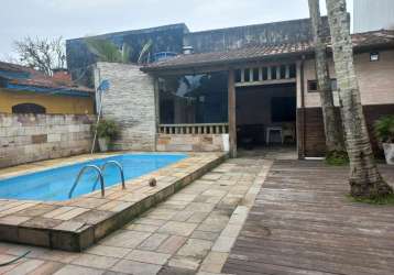 Casa para venda em bertioga, boraceia, 4 dormitórios, 2 suítes, 4 banheiros, 5 vagas