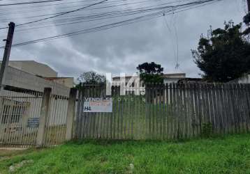 Terreno à venda na rua macapá, tingui, curitiba, 528 m2 por r$ 550.000