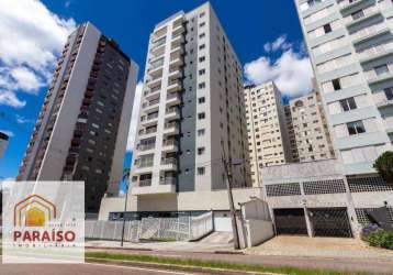 Excelente apartamento de 01 quarto com sacada e churrasqueira para locação no alto da glória.