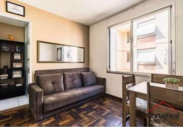 Apartamento com 1 quarto à venda na rua gomes de freitas, 335, jardim itu sabará, porto alegre por r$ 165.000