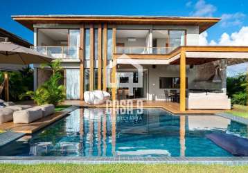 Casa alto padrão 5 suítes á venda em praia do forte bahia