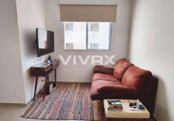 Apartamento com 2 quartos à venda na rua dois de maio, sampaio, rio de janeiro, 44 m2 por r$ 190.000