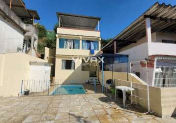 Casa com 4 quartos à venda na rua poconé, encantado, rio de janeiro, 346 m2 por r$ 550.000