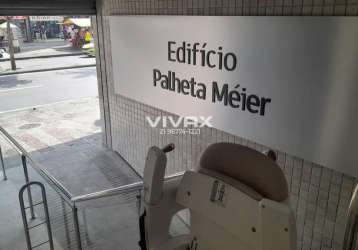 Sala comercial com 1 sala à venda na rua dias da cruz, méier, rio de janeiro, 26 m2 por r$ 165.000