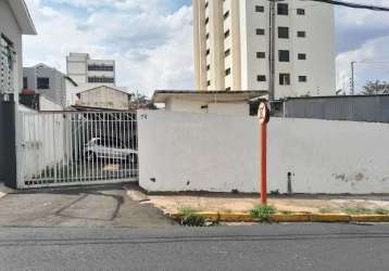 Terreno comercial para alugar na avenida espanha, 70, centro, araraquara, 214 m2 por r$ 3.500