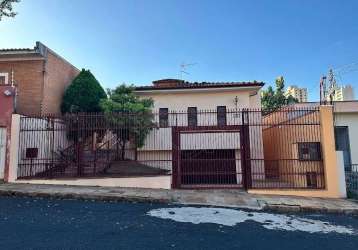 Casa com 3 quartos à venda na avenida mário ybarra de almeida, 154, centro, araraquara, 198 m2 por r$ 580.000