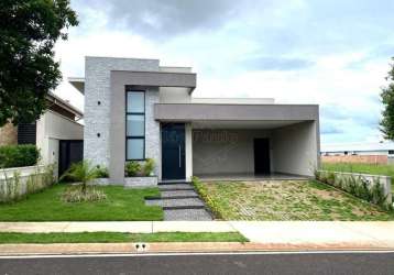 Casa em condomínio fechado com 3 quartos à venda na avenida samba de uma nota só, 61, condomínio portal das tipuanas, araraquara, 194 m2 por r$ 1.600.000