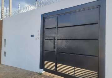 Casa com 2 quartos à venda na avenida yolanda accacio campani, 615, residencial vista do horto, araraquara, 63 m2 por r$ 289.000