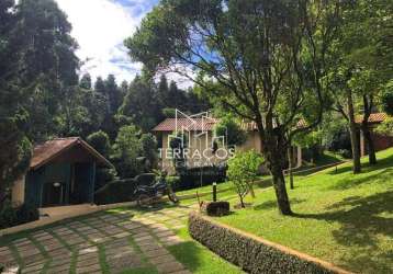 Magnífica casa de inverno à venda na charmosa cidade de monte verde em mg