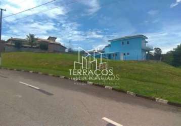 Terreno de esquina em aclive à venda, condomínio residencial dos lagos, itupeva sp, projeto já aprovado