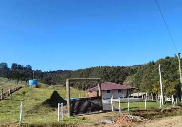 Sitio em alfredo wagner com piscina