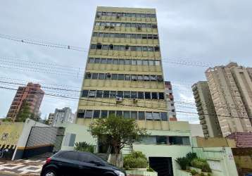 Sala comercial ed mercúrio - centro de londrina - 45m² - 2 banheiros - copa - 1 vaga