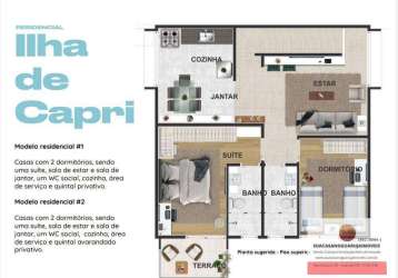 Casa com 2 dormitórios à venda, 135 m² por r$ 510.000,00 - jardim las palmas - guarujá/sp
