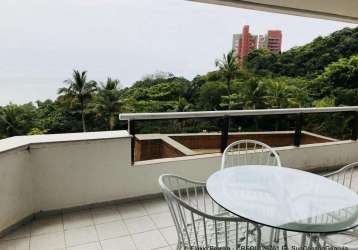 Apartamento condominio sorocotuba guaruja vista mar 4 dormitorios 3 suítes 175 m2 2 vagas cod ap0053s