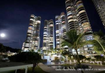 Apartamento 5 dormitorios 5 suites tortugas guaruja 224 m2 2 vagas frente mar parque enseada guaruja cod apf62621v