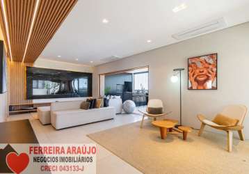 Cobertura duplex 256m² 3 suítes 5 vagas summer vila mascote