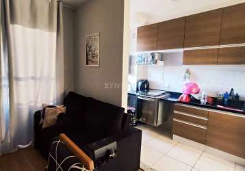 Apartamento com 2 dormitórios à venda, 44 m² por r$ 320.000 - ponte sao joao - jundiaí/sp