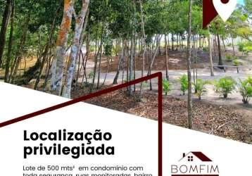 Ca 025 lotes disponivel condominio fechado villa padova