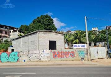 Galpão para locação em salvador, águas claras, 1 banheiro, 4 vagas