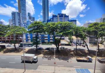 Apartamento para locação em salvador, ondina, 1 dormitório, 1 banheiro, 1 vaga