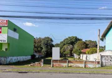 Terreno à venda na rua professor joão falarz, 233, orleans, curitiba por r$ 3.149.000