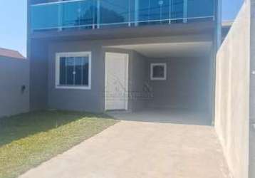 Casa com 3 quartos à venda na rua olegário maciel, 650, fazendinha, curitiba, 120 m2 por r$ 544.900