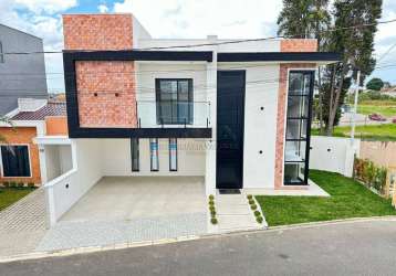 Casa com 3 quartos à venda na rua são tomás de aquino, santa terezinha, fazenda rio grande por r$ 1.249.000