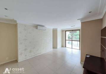 Asset imóveis vende apartamento com varanda e 2 quartos (1suíte), 85m², por r$ 735.000 - charitas - nit