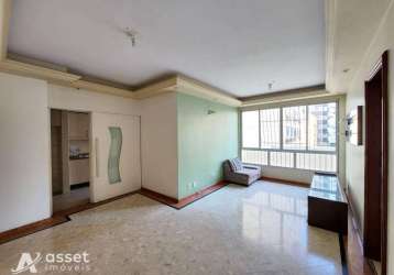 Asset imóveis vende apartamento com 3 quartos (1suíte), 109m², por r$ 900.000 - icaraí - niterói/rj