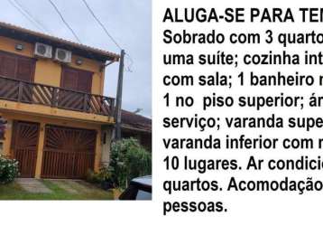 Sobrado para venda em caraguatatuba, capricórnio, 3 dormitórios, 1 suíte, 2 banheiros, 1 vaga